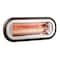 Dr Infrared Heater Carbon Infrared Indoor/Outdoor Patio Heater, Wall or Ceiling Mount, 1500W, Black DR-222 - alternate 1